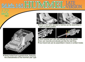Dragon 7301 Sd.Kfz.165 HUMMEL Version tardive (1/72) – image 4