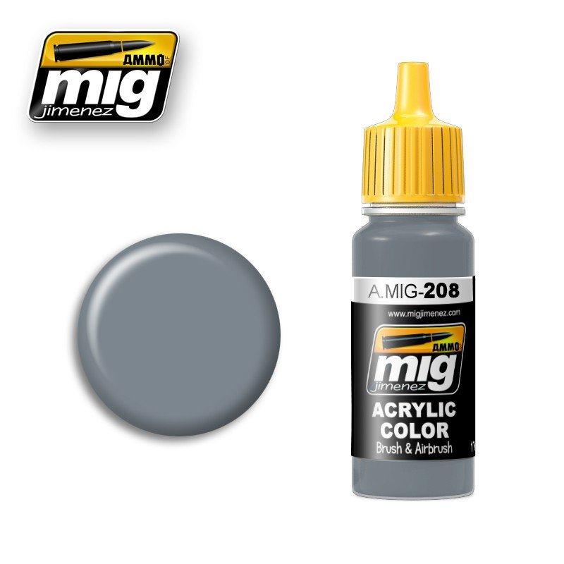 Munitions Mig Jimenez 0208 FS 36320 DARK COMPASS GHOST GRAY