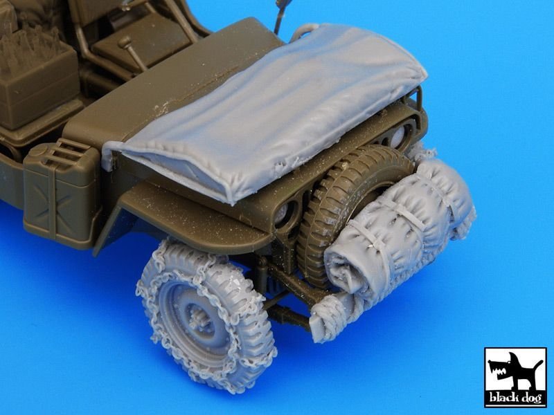 Ensemble d&amp;#39;accessoires Black Dog T35045 pour Jeep américaine, échelle 1/35 – image 2