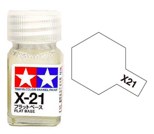 Peinture émail Tamiya X21 Base plate (80021)