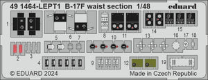 Eduard BIG49427 Nez alternatif pour B-17F (cadre X) PARTIE I EDUARD 1/48 – image 7