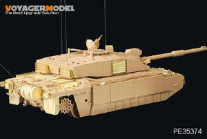 Maquette Voyager PE35374 Char de combat principal britannique Challenger 2 moderne (déserté) pour TAMIYA 35274 1/35 – immagine 3