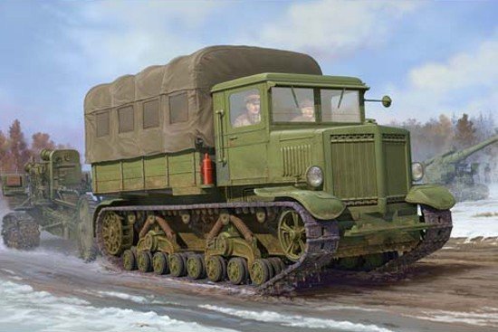 Tracteur Voroshilovets Trumpeter 01573 (1/35)