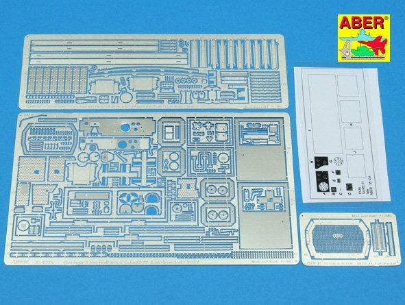 Aber 35131 Sd.Kfz.11 version poznań, jeu de base partie 1 (1/35)