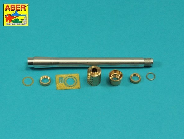 Canon Aber 35L-303 de 150 mm avec frein de bouche pour char allemand Pz.Kpfw. VII VK 7201 (K) 1/35  – image 2