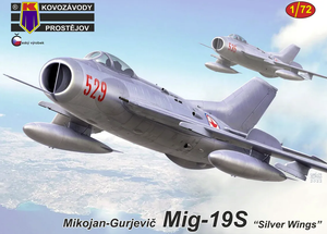 Kovozavody Prostejov KPM0329 MiG-189S &amp;quot;Ailes d&amp;#39;argent&amp;quot; 1/72
