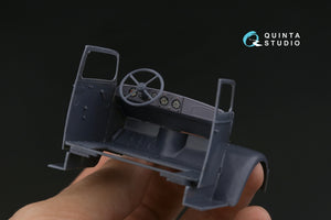 Intérieur imprimé en 3D et coloré sur papier décalcomanie Quinta Studio QD35116 Opel Blitz (Italeri/Zvezda) 1/35 – Bild 11