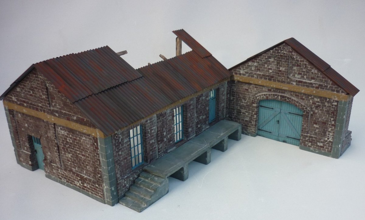 RT-Diorama 35211 Freight Shed (Modular System) 1/35 – zdjęcie 5