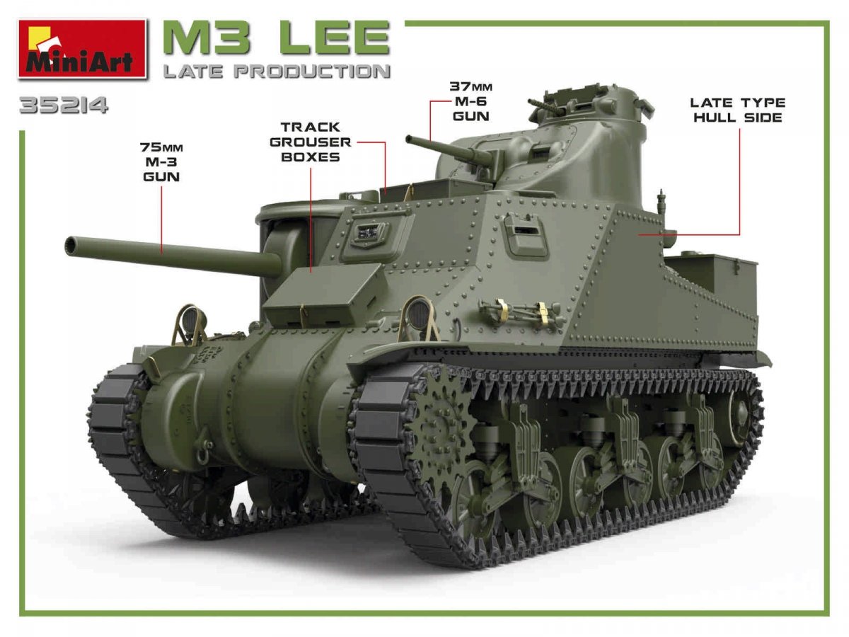 MiniArt 35214 M3 LEE TARD PROD 1/35 – image 2