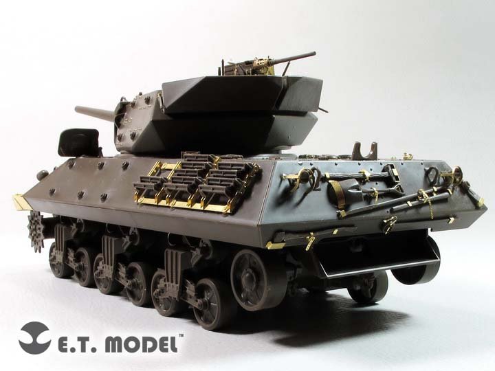 ET Model E35-253 Chasseur de chars M10 de l&amp;#39;armée américaine (production intermédiaire) (Pour TAMIYA 35350) (1/35) – image 5