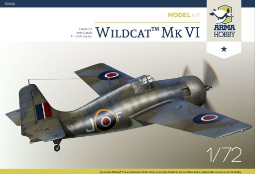 Arma Hobby 70032 Wildcat Mk VI Maquette 1/72 