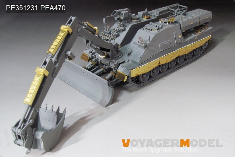 Kit de mise à niveau Voyager Model PE351231 pour char de pionnier allemand Kodiak AEV-3 (série allemande) BORDER BT-011 à l&amp;#39;échelle 1/35  – image 10