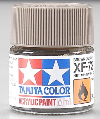 Peinture acrylique Tamiya XF72 Brun (JGSDF) (81772) 10 ml – image 2