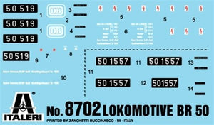 Italeri 8702 Locomotive BR50 (1/87) – immagine 4