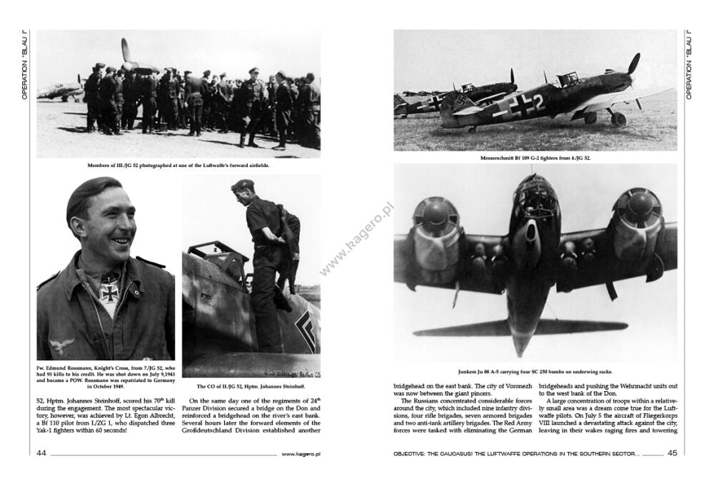 Kagero 12018 Objectif : le Caucase ! Les opérations de la Luftwaffe dans le secteur sud du front de l&amp;#39;Est : mai-août 1942 – immagine 4