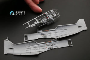 Intérieur imprimé en 3D et coloré sur papier décalcomanie Quinta Studio QD48066 La-5FN (pour kit Zvezda) 1/48 – Bild 6