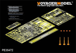 Maquette Voyager PE35472 BTR-60PU russe moderne pour TRUMPETER 01576 1/35