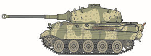Maquette Border Model BD0030 KingTiger (camouflage pieuvre) 1/35