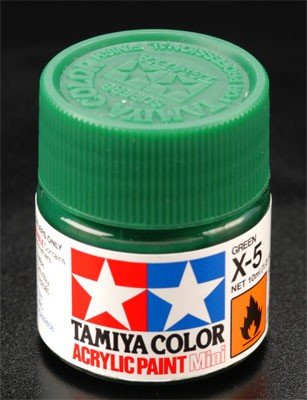 Peinture acrylique Tamiya X5 Vert (81505) 10 ml – image 2