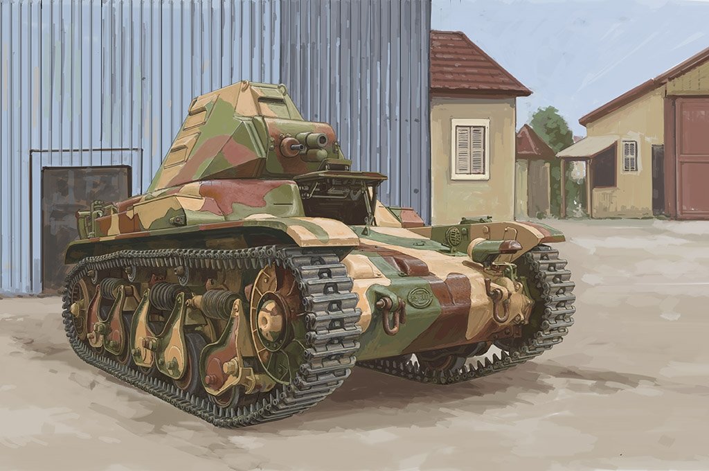 Hobby Boss 83894 Char français R35 avec tourelle FCM 1/35
