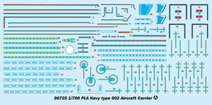 Trumpeter 06725 PLA Navy type 002 Porte-avions 1/700 – immagine 7