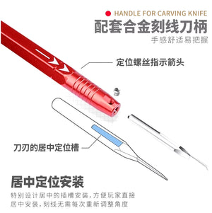Ensemble de couteaux à sculpter en acier tungstène U-Star UA-90950 – imagen 2