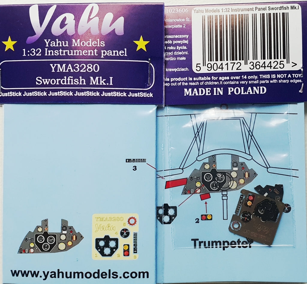 Yahu YMA3280 Swordfish Mk.I Trompettiste 1/32