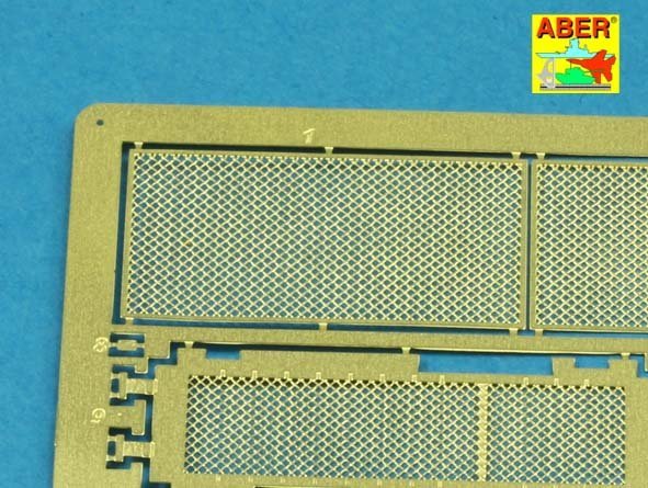 Grilles Aber 35G32 pour char russe T-55AM également pour T-55AMV (1/35) – image 5