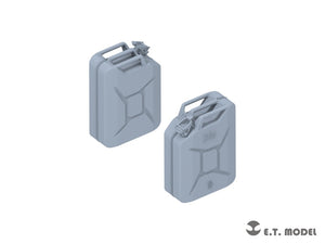 ET Model P35-263 Ensemble de bidons d&amp;#39;essence russes de 20 L, 5+5, échelle 1/35 – image 2