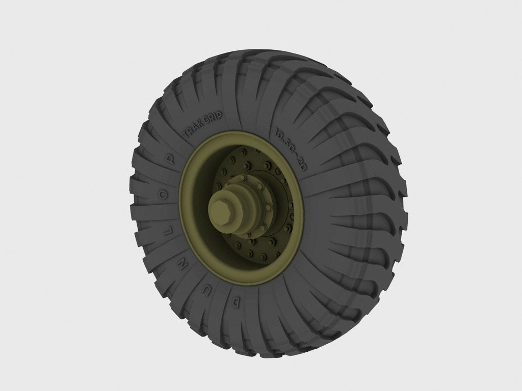 Panzer Art RE35-305 Roues de route Matador/Dorchester/AEC (Dunlop) 1/35 – Bild 2