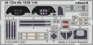 Eduard 491204 Me 163B GASPATCH MODÈLES 1/48