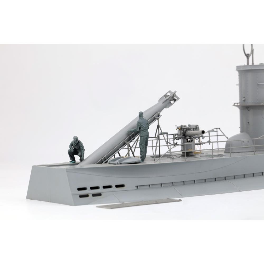 Border Model BR-003 Sous-marins allemands et leurs commandants (chargement), figurines en résine, 5 pièces, échelle 1/35 – imagen 2