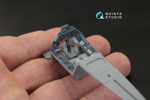 Intérieur imprimé en 3D et coloré sur papier décalcomanie Quinta Studio QD32055 FW 190A-5 (pour maquette Hasegawa) 1/32 – immagine 7