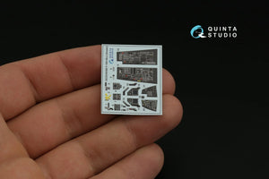 Intérieur imprimé en 3D et coloré sur papier décalcomanie Quinta Studio QD48388 F-16A MLU (Kinetic) à l&amp;#39;échelle 1/48 – immagine 6
