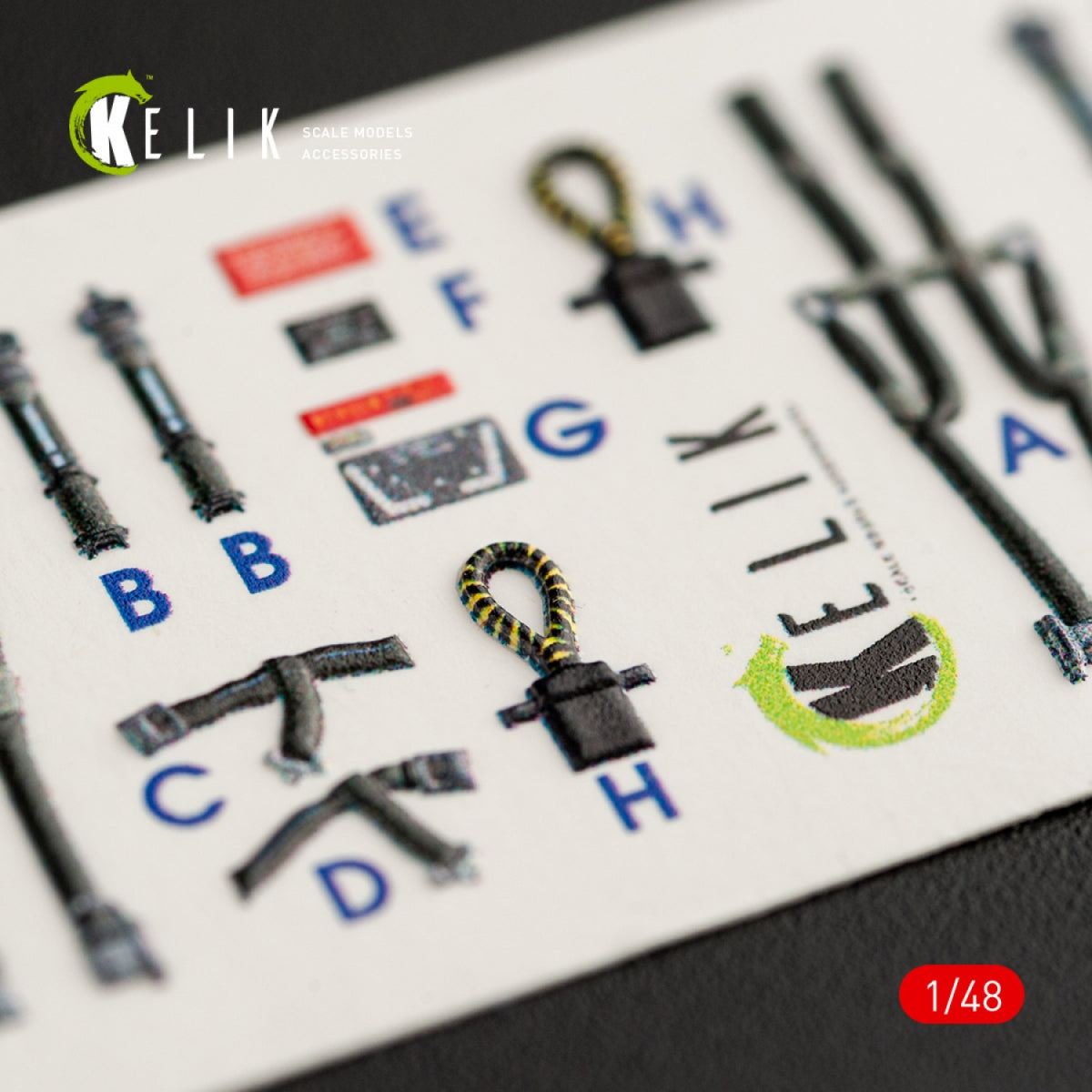 KELIK K48063 Décalcomanies 3D pour intérieur du F-14D Tomcat, pour maquette Tamiya au 1/48 – Bild 4