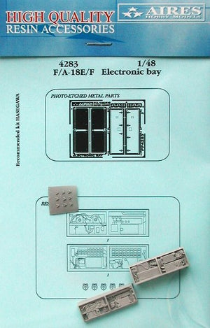 Baie électronique Aires 4283 F/A-18E/F Super Hornet 1/48 Hasegawa