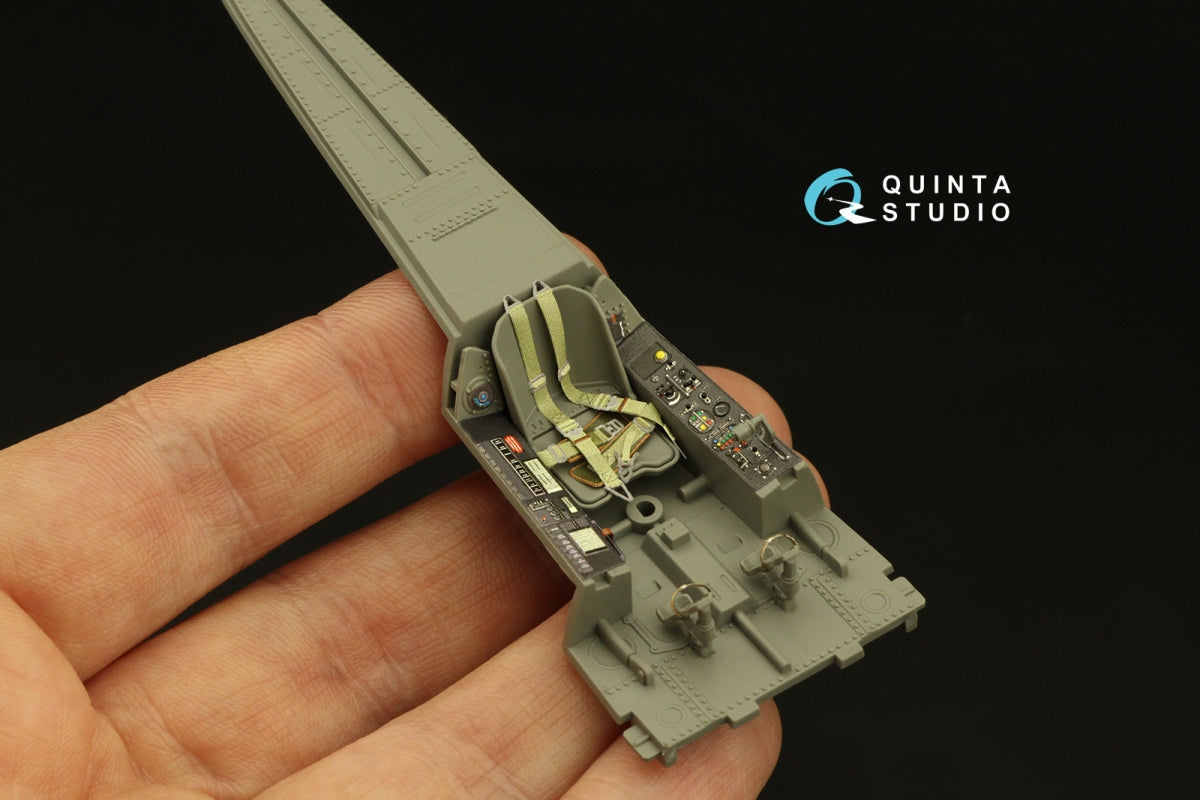 Quinta Studio QD35101 FW 190A-6 3D-Printed &amp;amp; coloured Interior on decal paper (Border Model) 1/35 – zdjęcie 7