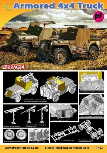 Camion blindé 4x4 Dragon 7423 (1/72) – image 2