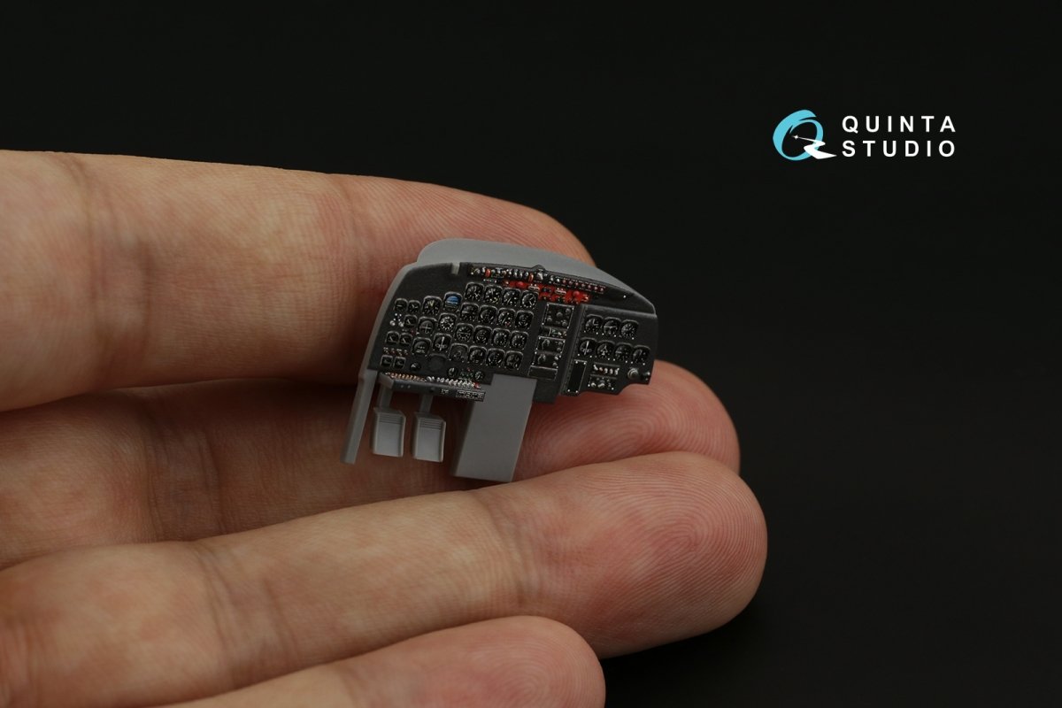 Quinta Studio QDS-48237 B-26K 3D-Printed &amp;amp; coloured Interior on decal paper (ICM) (Small version) 1/48 – zdjęcie 7