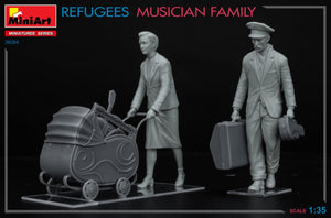 MiniArt 38084 RÉFUGIÉS. FAMILLE MUSICIEN 1/35 – Bild 3