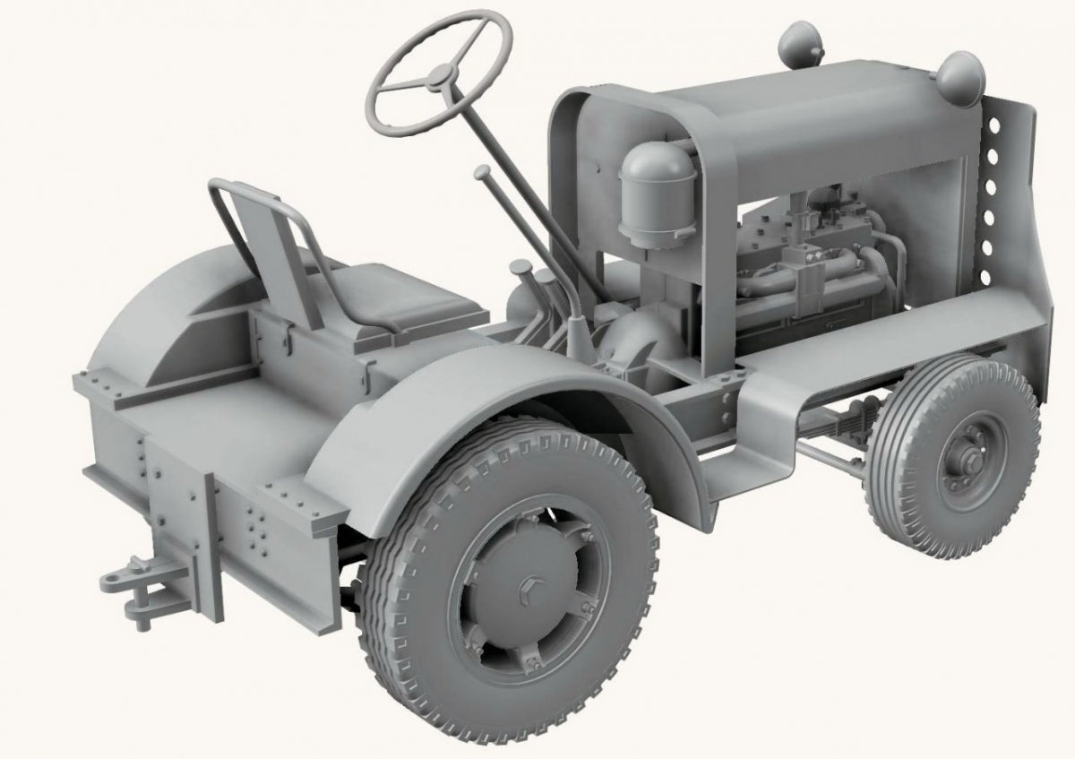 Thunder Model 32001 US Tug Clarktor-6 Mill-33 Tracteur d&amp;#39;aérodrome robuste 1/32 – immagine 9