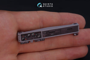 Intérieur imprimé en 3D et coloré sur papier décalcomanie Quinta Studio QD35017 KAMAZ 4310 (pour kit ICM) 1/35 – image 3