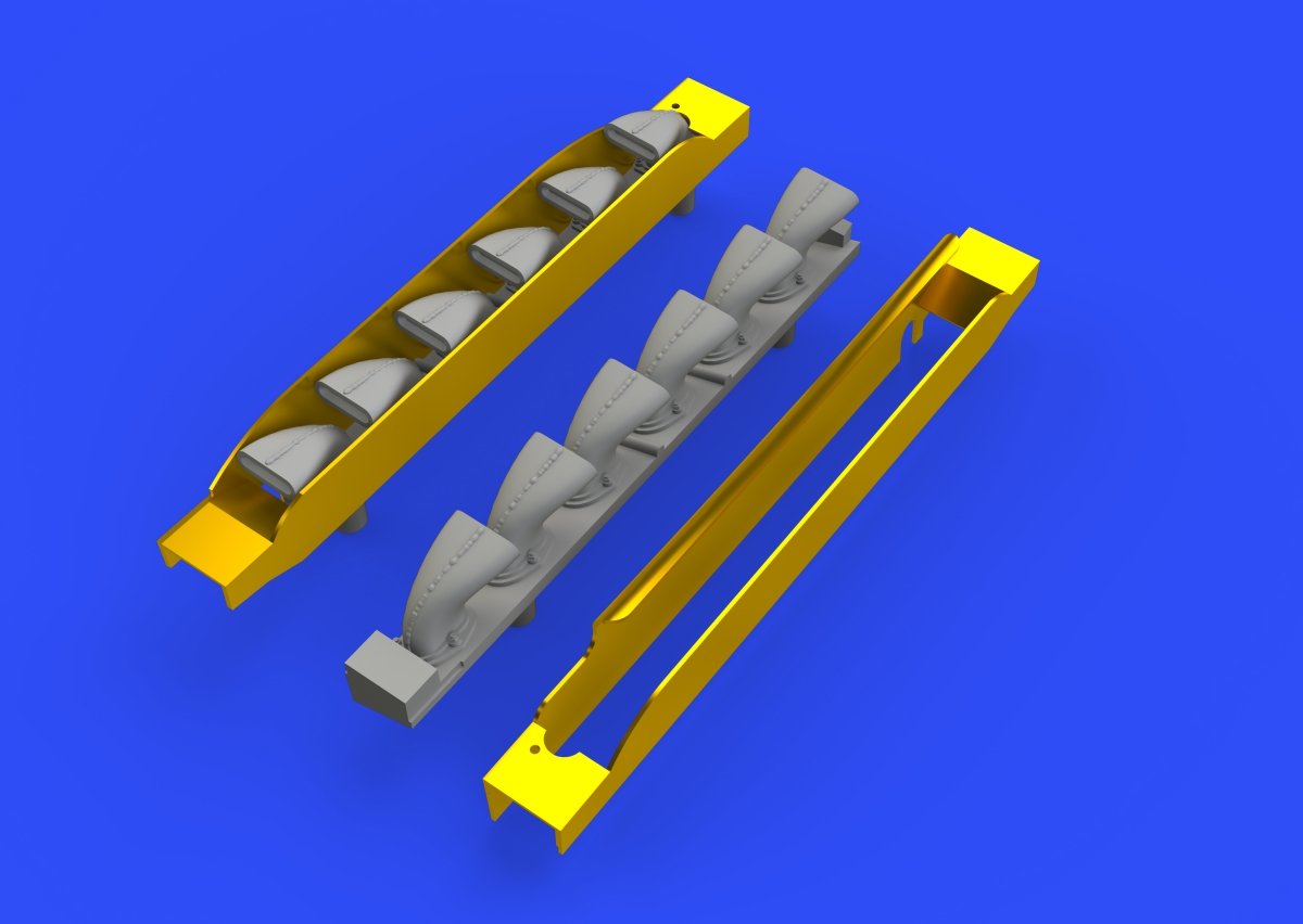 Eduard SIN64845 Bf 109G-6/ U4 ESSENTIAL TAMIYA 1/48  – Bild 5