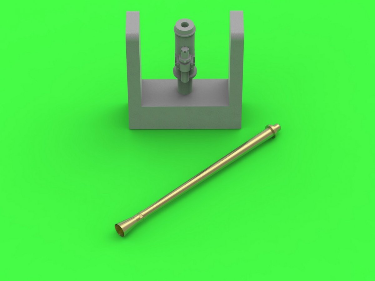 Canon antiaérien Bofors 40 mm Master GM-72-011 - pour Crusader Mk. III AA d&amp;#39;IBG et autres maquettes Bofors 40 mm au 1/72 – imagen 3