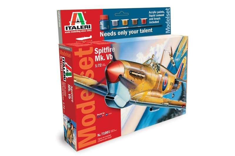 Italeri 71001 SPITFIRE MK.VB - Maquette