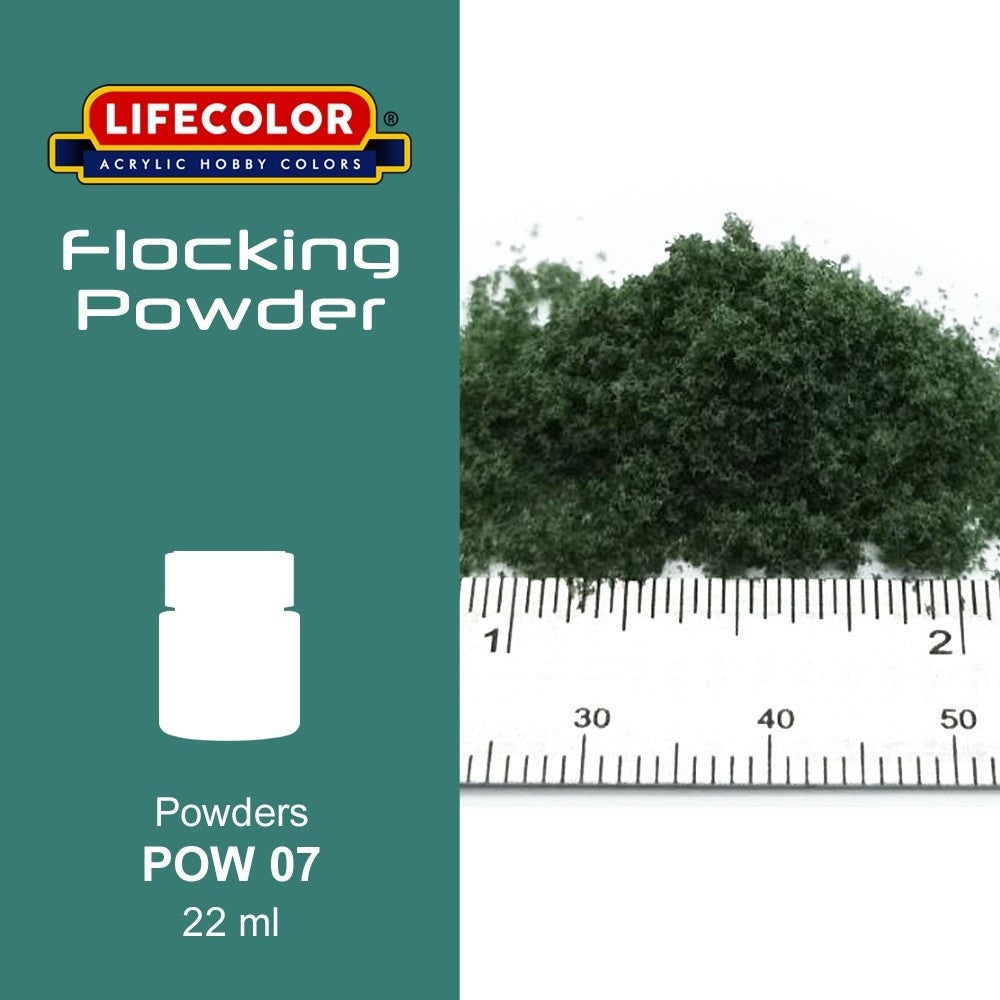 Poudre de flocage Lifecolor POW07 pour plantes atteintes de mildiou 22 ml