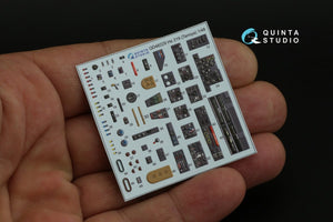 Intérieur imprimé en 3D et coloré sur papier décalcomanie Quinta Studio QD48229 He 219 (Tamiya) 1/48 – image 11
