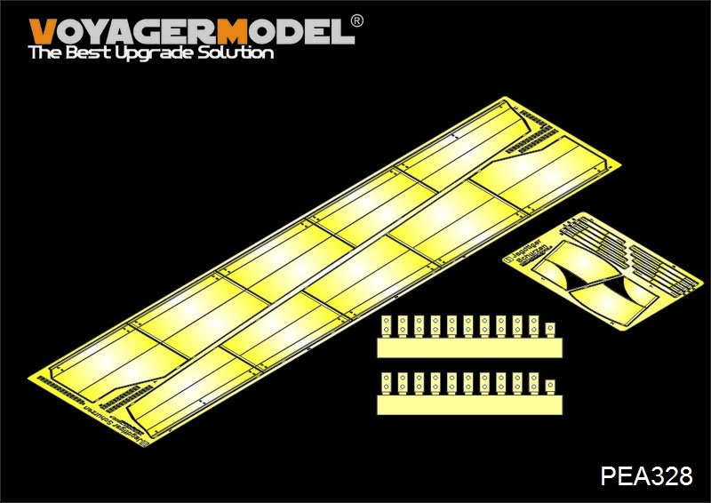Voyager Model PEA328 WWII German Sd.Kfz.186 Panzerjäger &amp;quot;Jagdtiger&amp;quot; Schurzen (For DROGON) 1/35