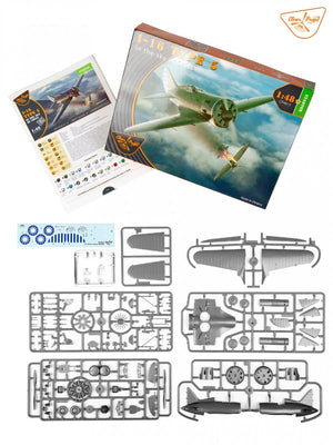 Clear Prop! CP4813 Polikarpov I-16 type 5 - dans le ciel de la Chine KIT DE DÉMARRAGE 1/48  – immagine 3