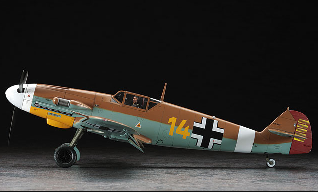 Hasegawa ST31 MESSERSCHMITT Bf109F-4 TROP 1/32 – Bild 3